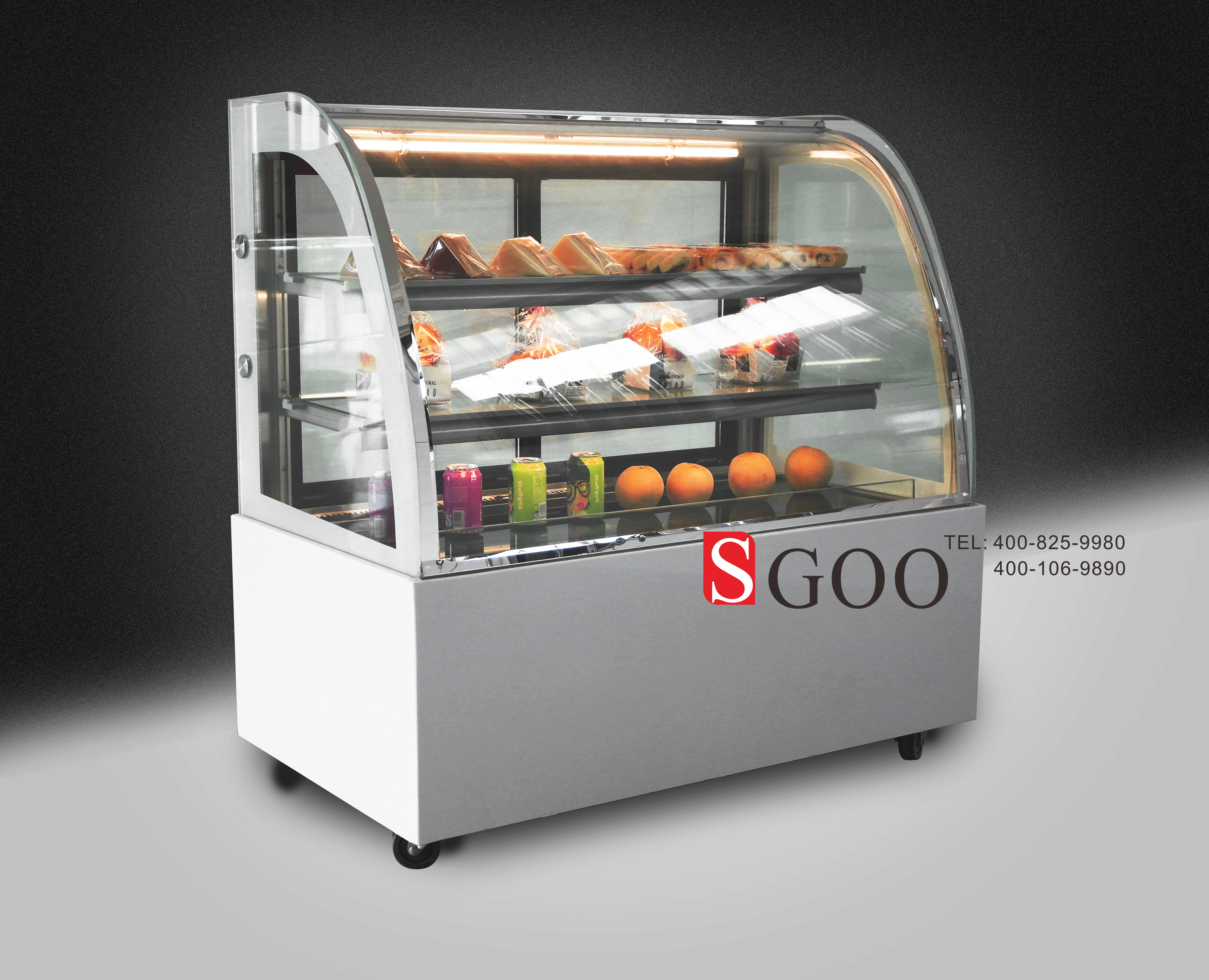 display cases Matters needing attention in refrigerated transportation and sales of food 