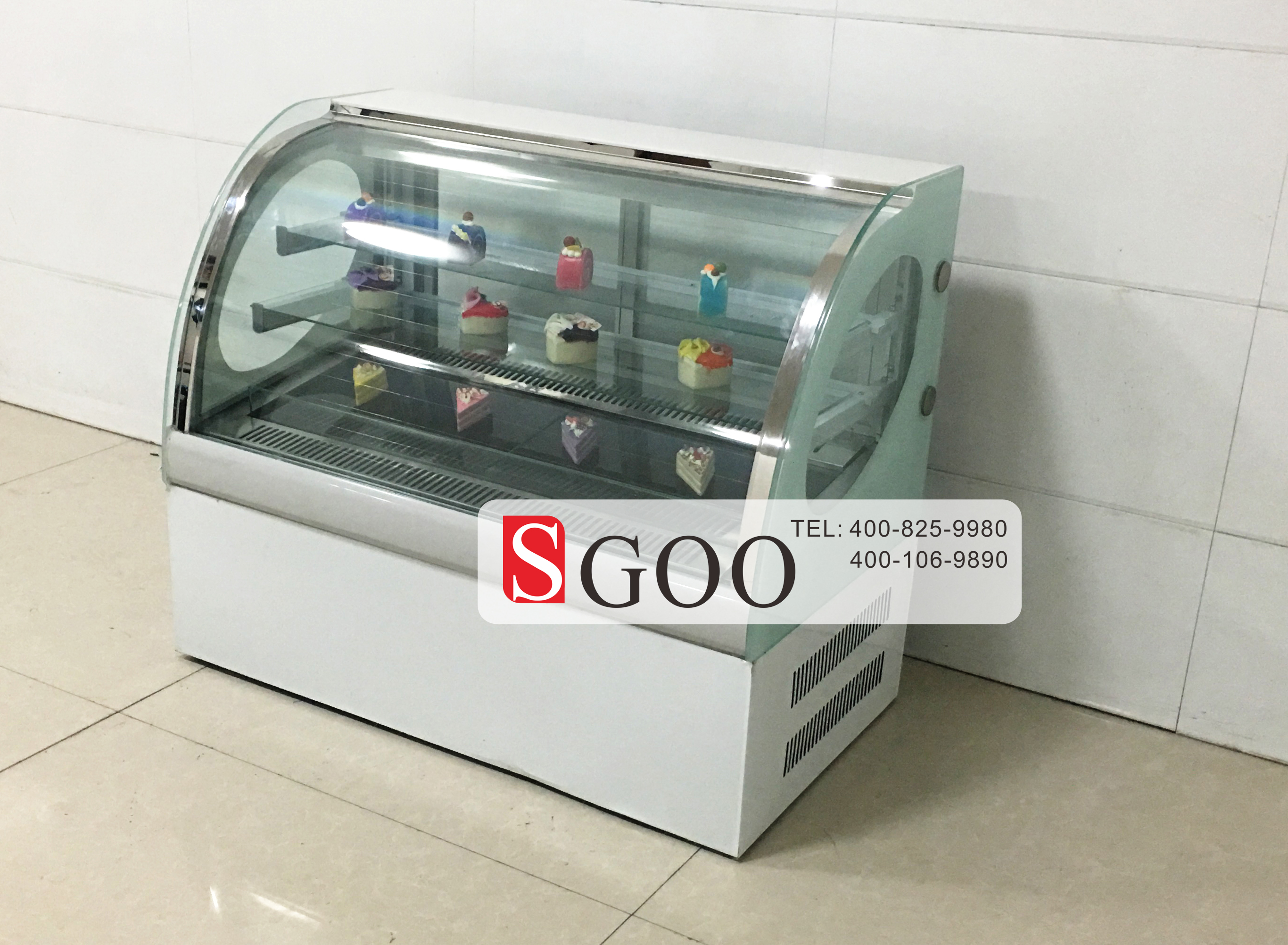 The quality of the supermarket display cooler determines the walk-in cooler price 