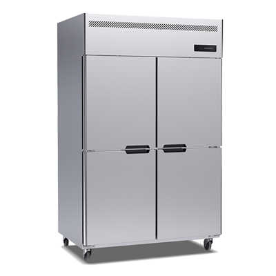 风冷厨房四门不锈钢冷藏柜