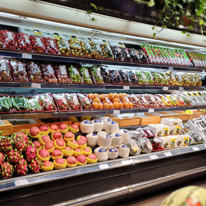 大超市立式水果保鲜柜